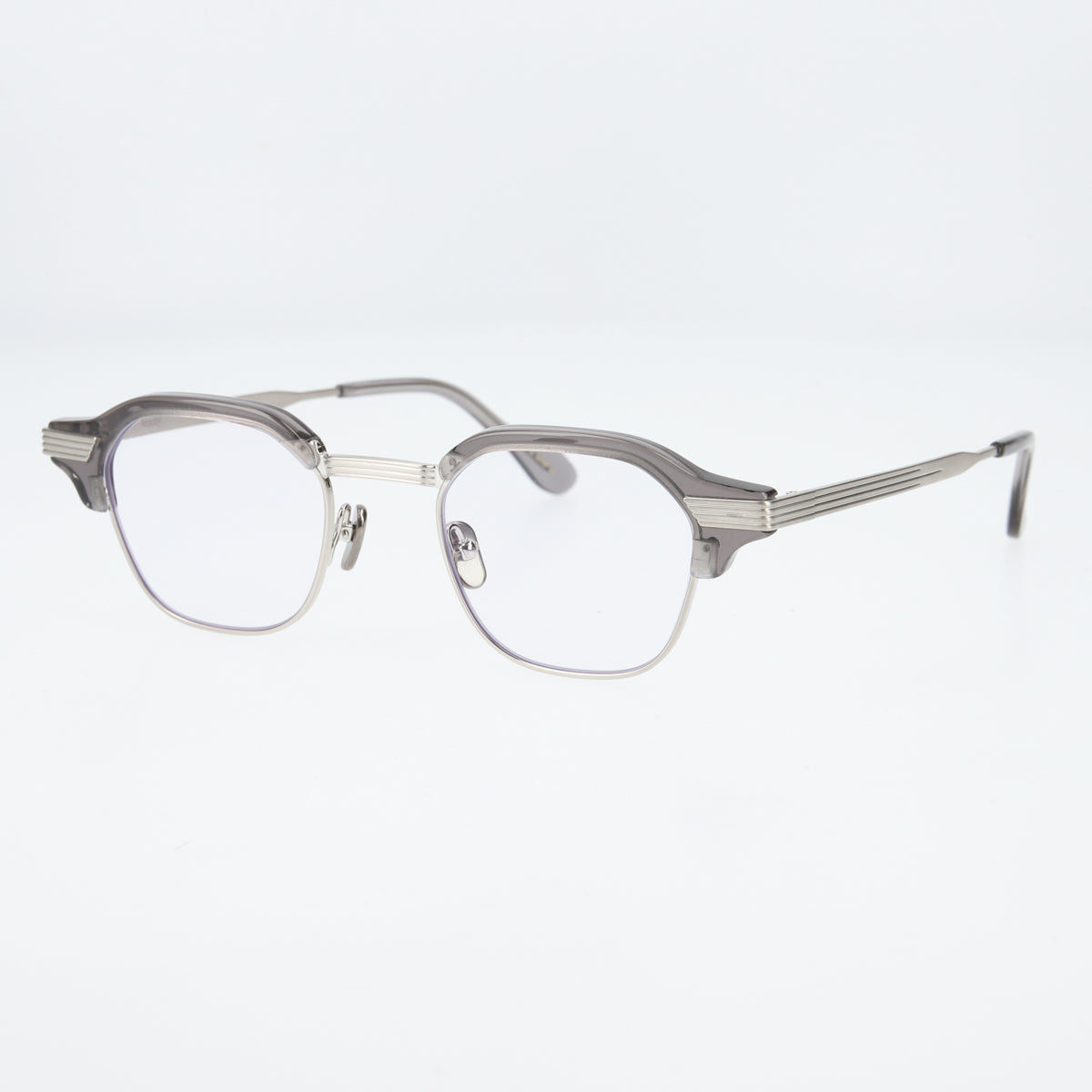 tommy　clear gray x silver　clear lens