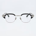 tommy　black x silver　clear lens