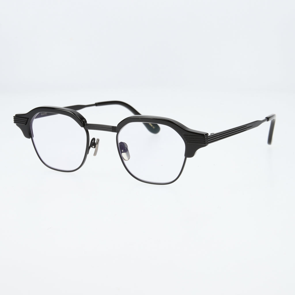 tommy  black x black  clear lens