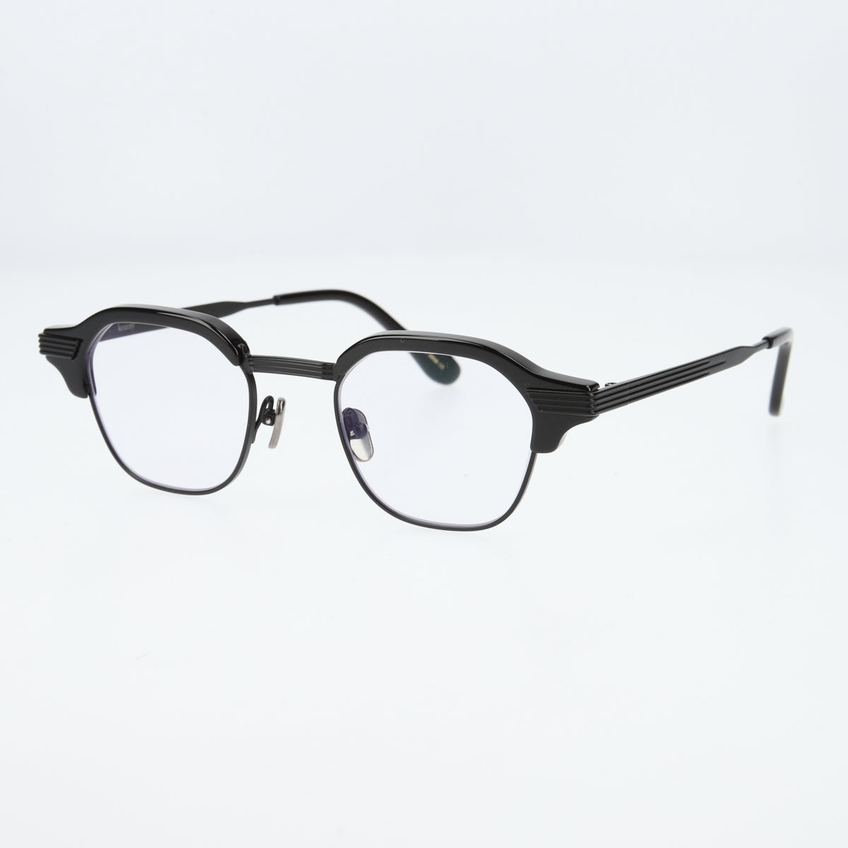 tommy  black x black  clear lens