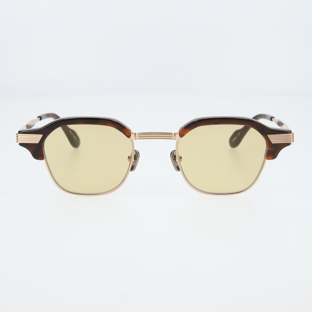 tommy　chocolate demi x gold　yellow lens