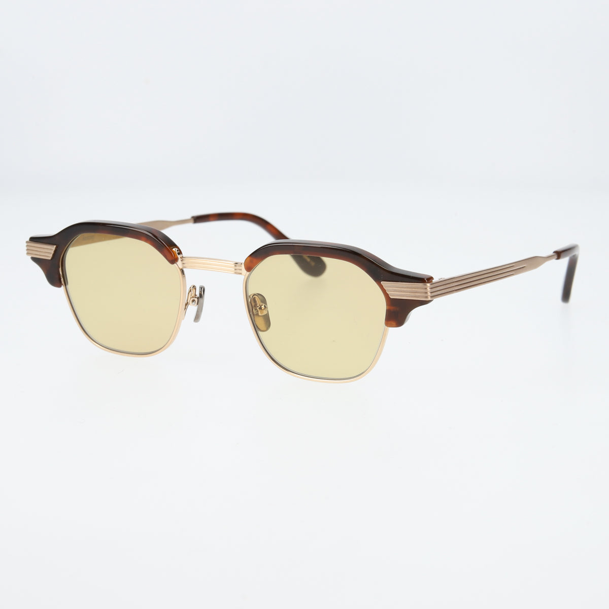 tommy　chocolate demi x gold　yellow lens