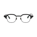 tommy  black x black  clear lens