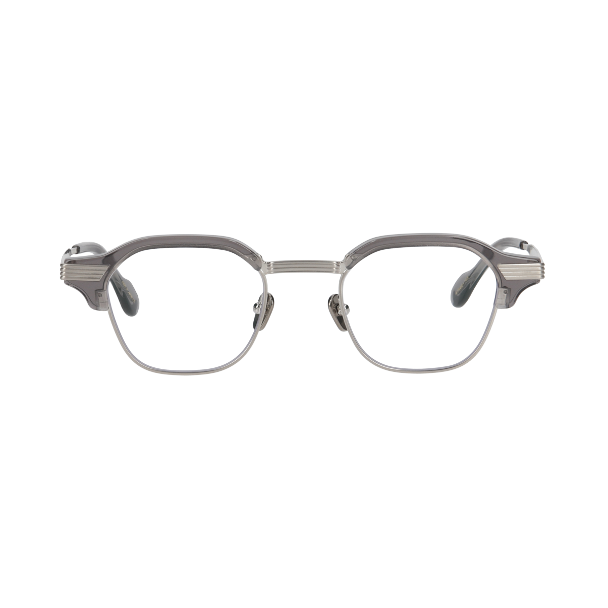 tommy　clear gray x silver　clear lens