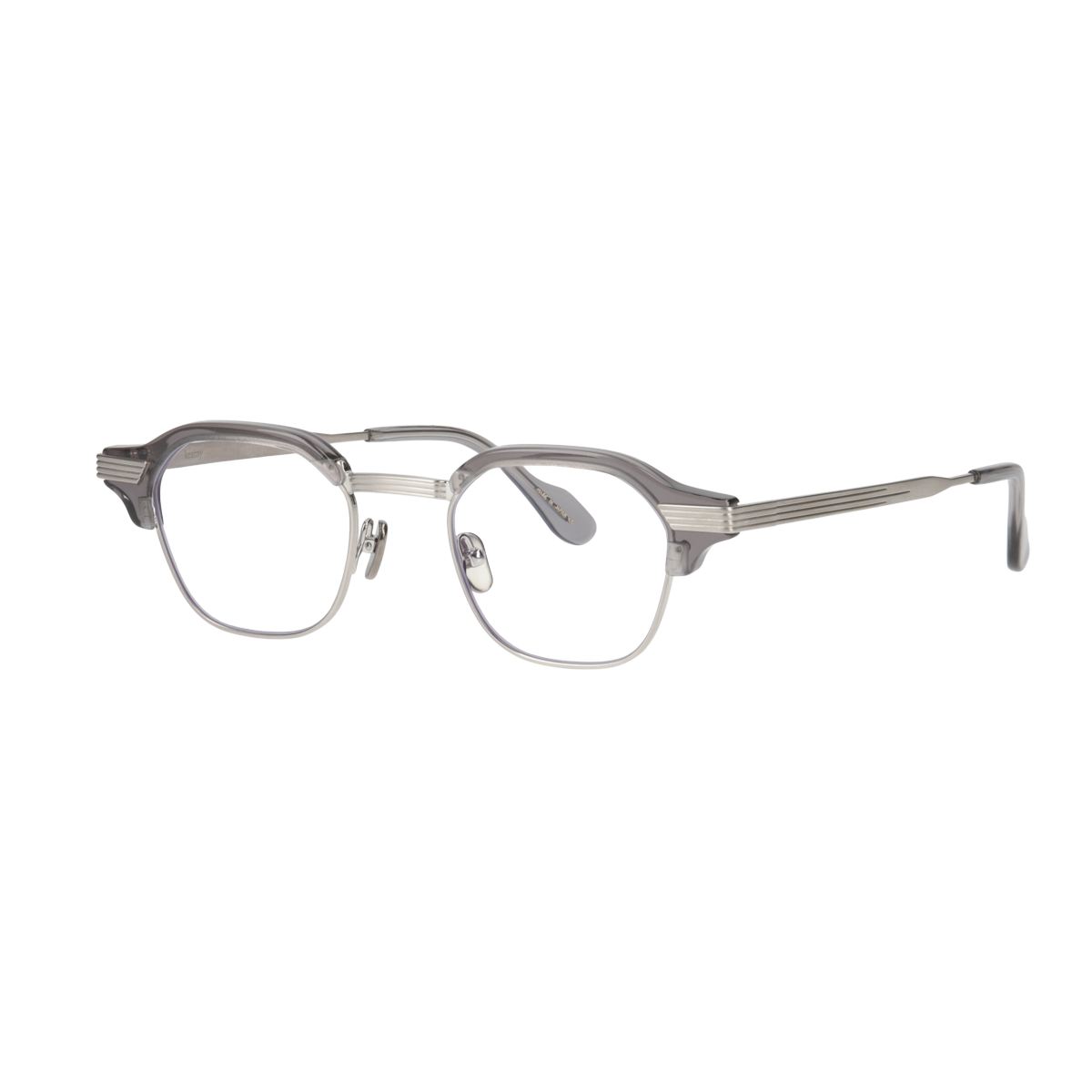 tommy　clear gray x silver　clear lens
