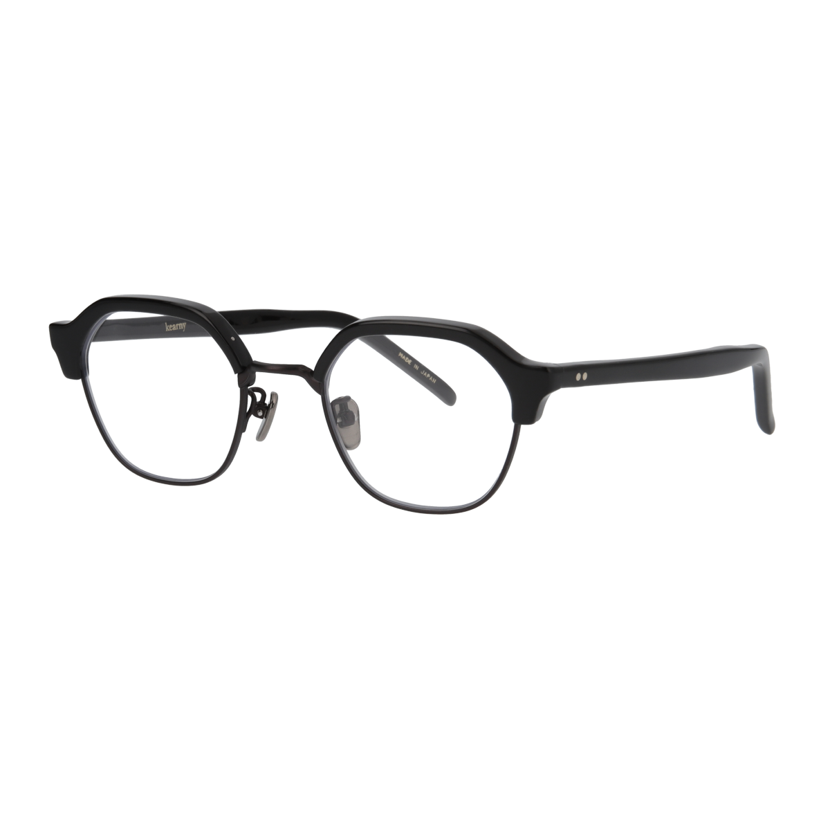 uhuyⅡ　black / black　clear lens
