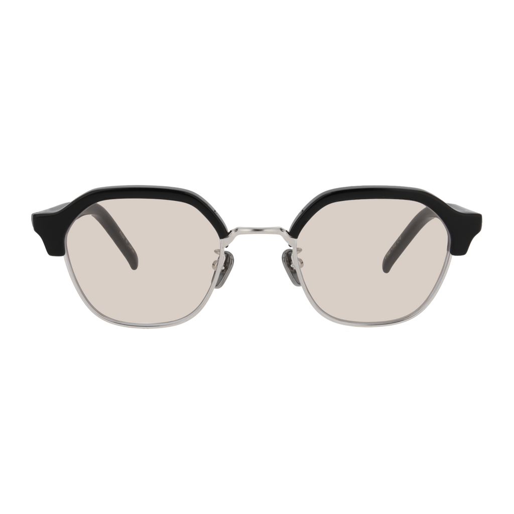 uhuyⅡ　black / silver　brown lens