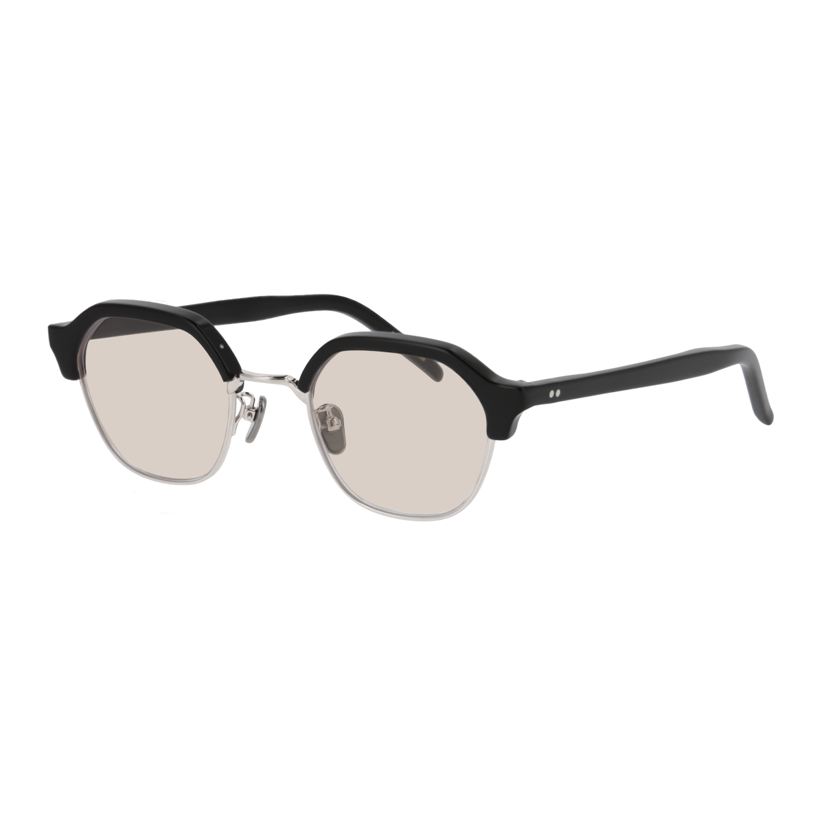 uhuyⅡ　black / silver　brown lens