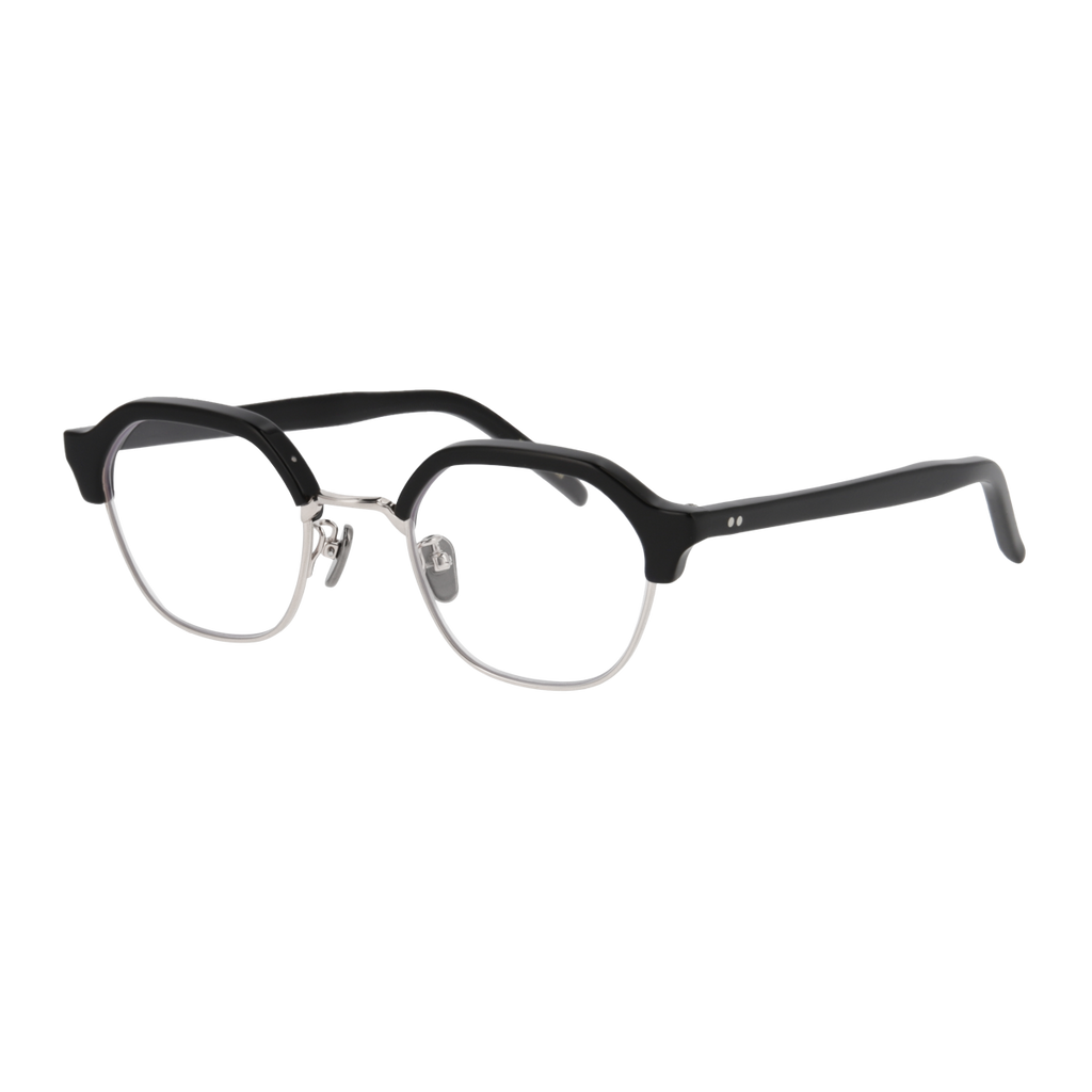 uhuyⅡ　black / silver　clear lens