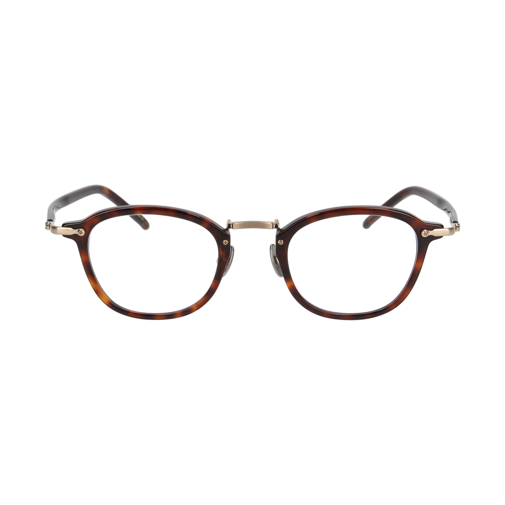 wilburⅡ demi brown × gold  clear lens