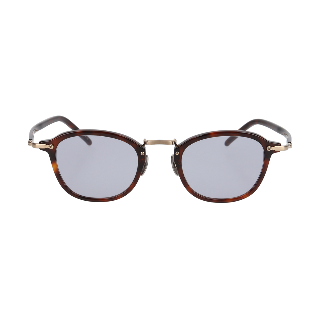 wilburⅡ demi brown × gold  gray lens
