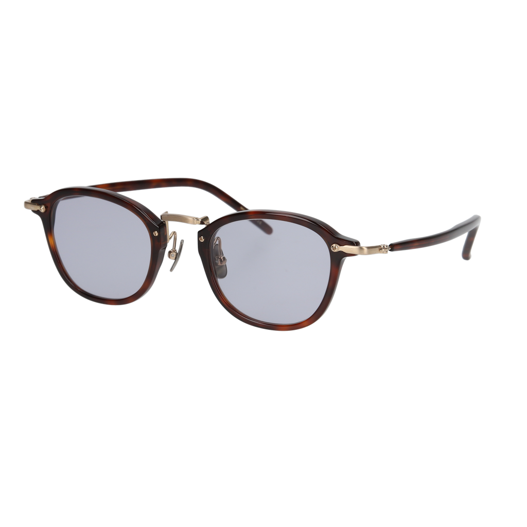 wilburⅡ demi brown × gold  gray lens