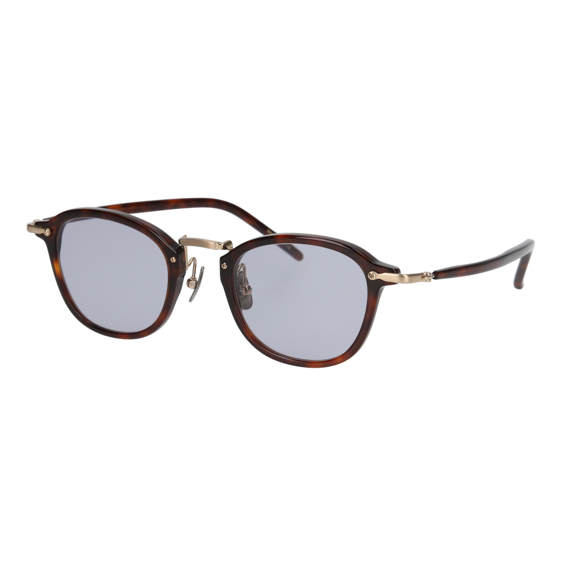 wilburⅡ demi brown × gold  gray lens