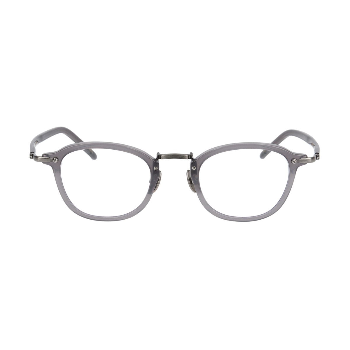 wilburⅡ hazy gray × antique silver  clear lens