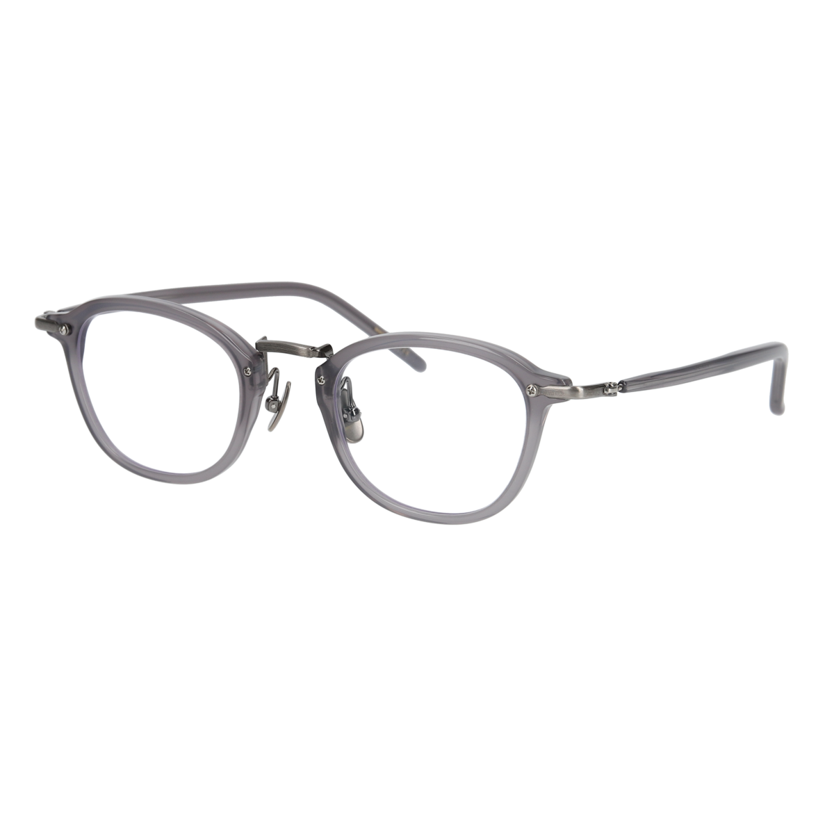 wilburⅡ hazy gray × antique silver  clear lens