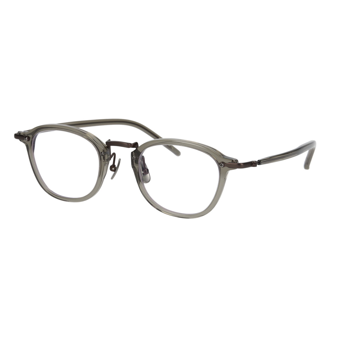 wilburⅡ smoke khaki × brown clear lens