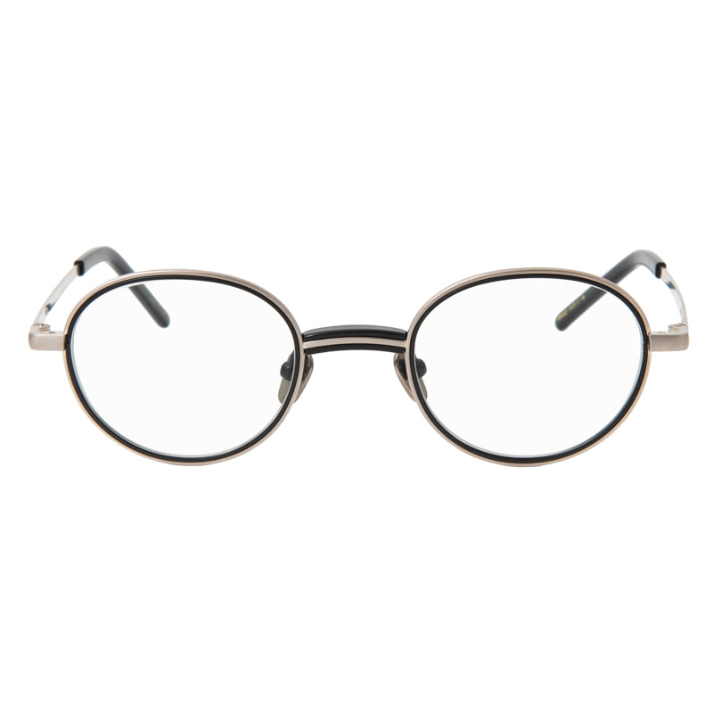 albert　black/silver　clear lens