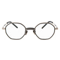 charlie　black/silver　clear lens