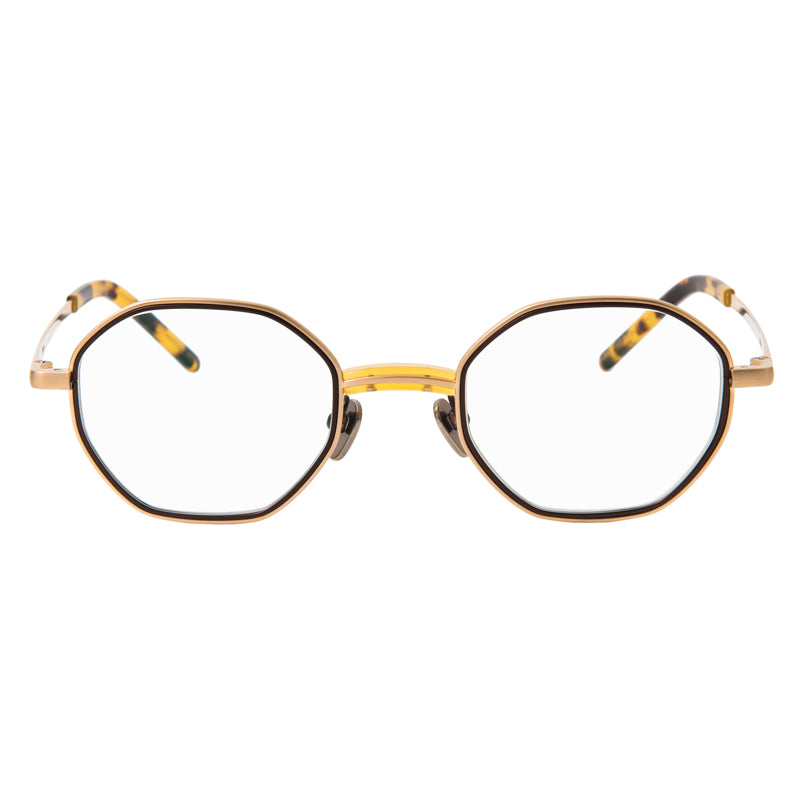 charlie　yellow/gold　clear lens