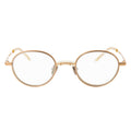albert　gold　clear lens