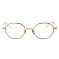 charlie　gold　clear lens