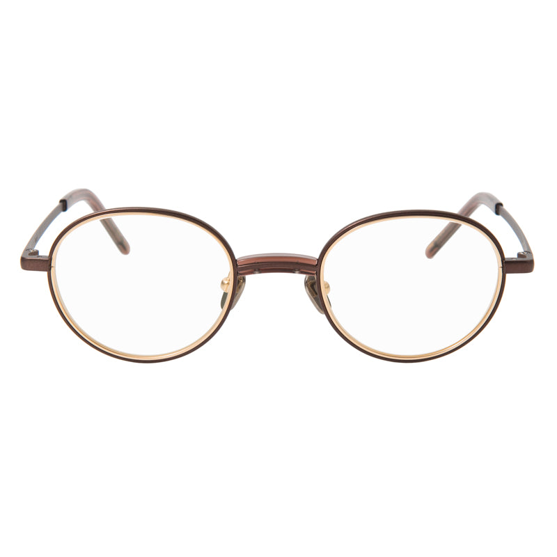 albert　clear brown/brown　clear lens