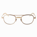 james　gold　clear lens