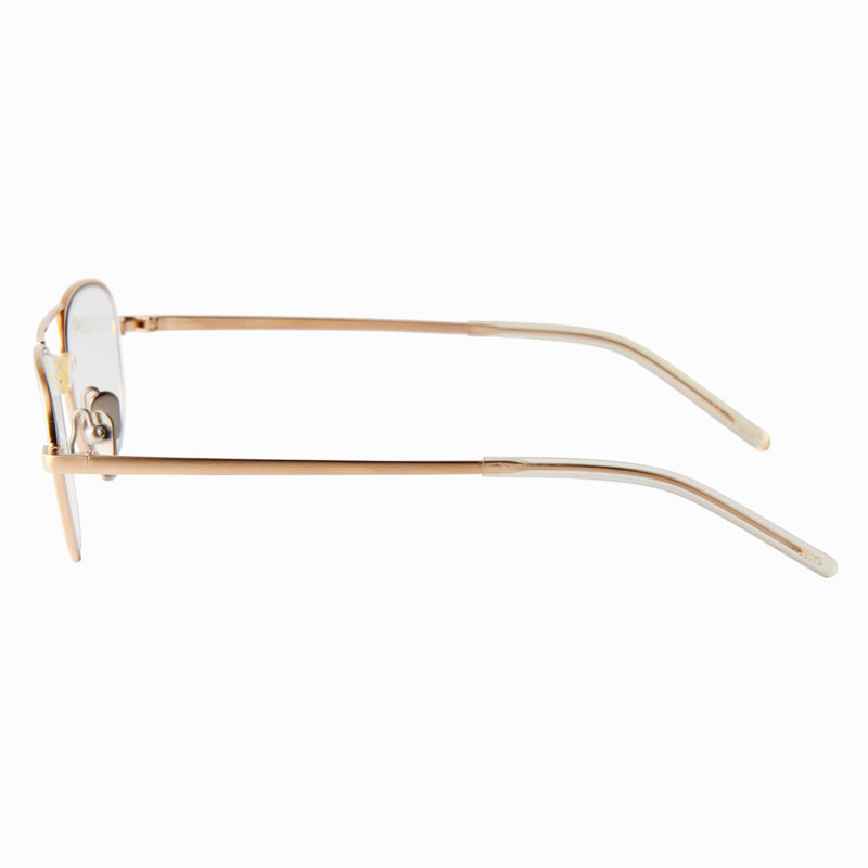 james　gold　clear lens
