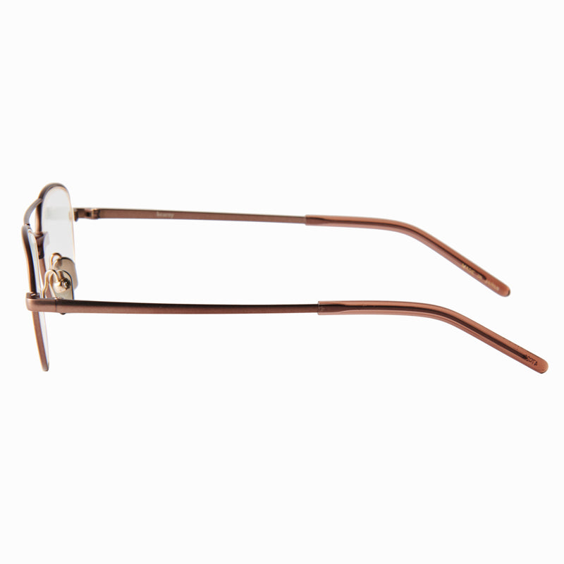 james　clear brown/brown　clear lens
