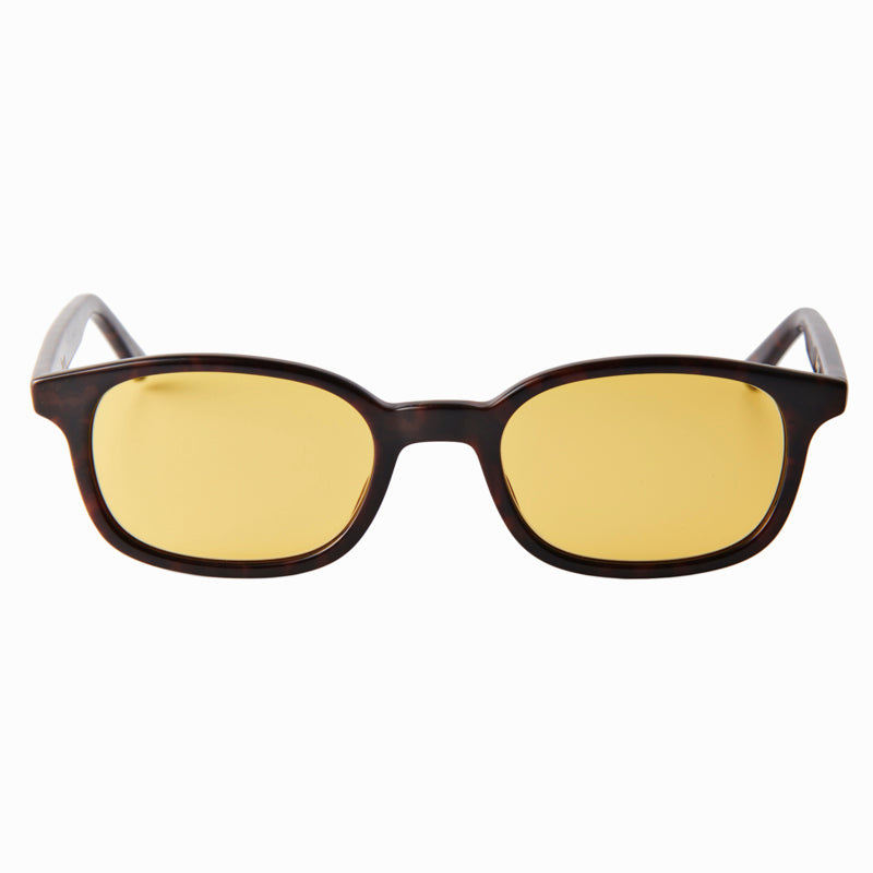 Reverb　chocolate demi　yellow lens