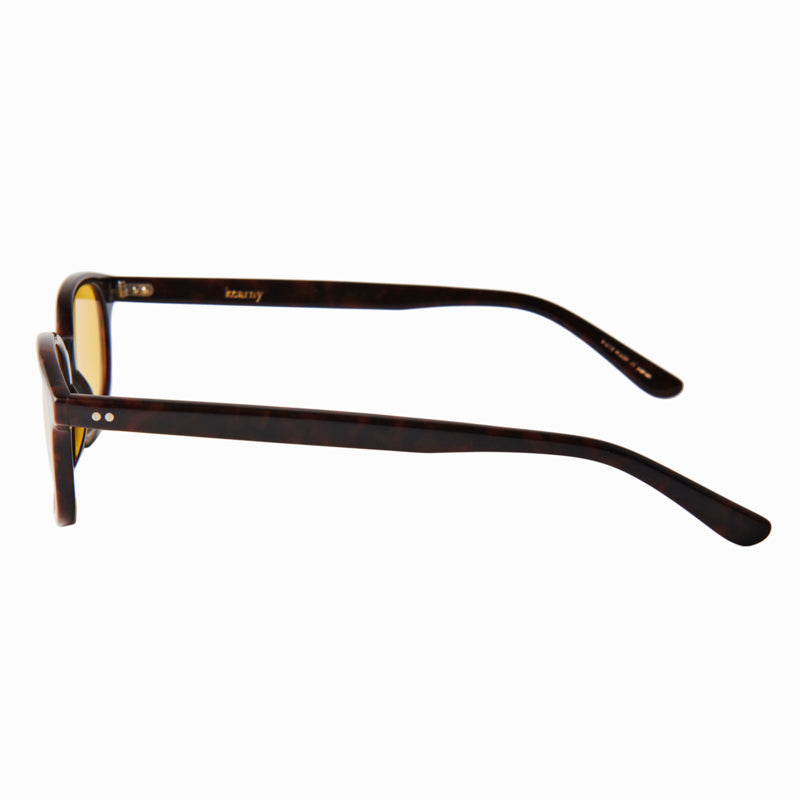 Reverb　chocolate demi　yellow lens