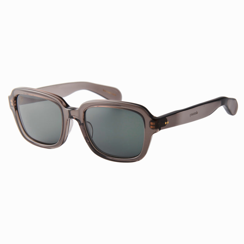 alemany　clear gray　dark green lens