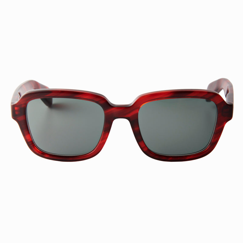 alemany　red　dark green lens
