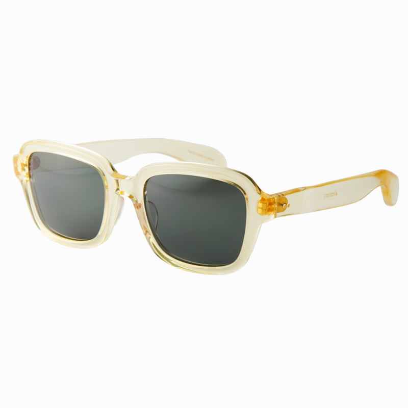 alemany　clear yellow　dark green lens