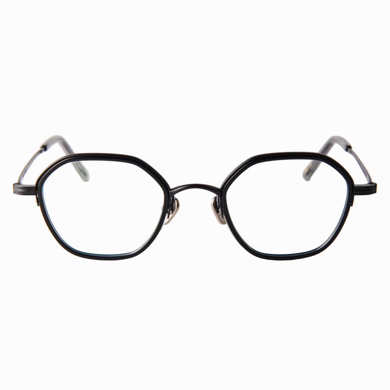 antonin　black　clear lens