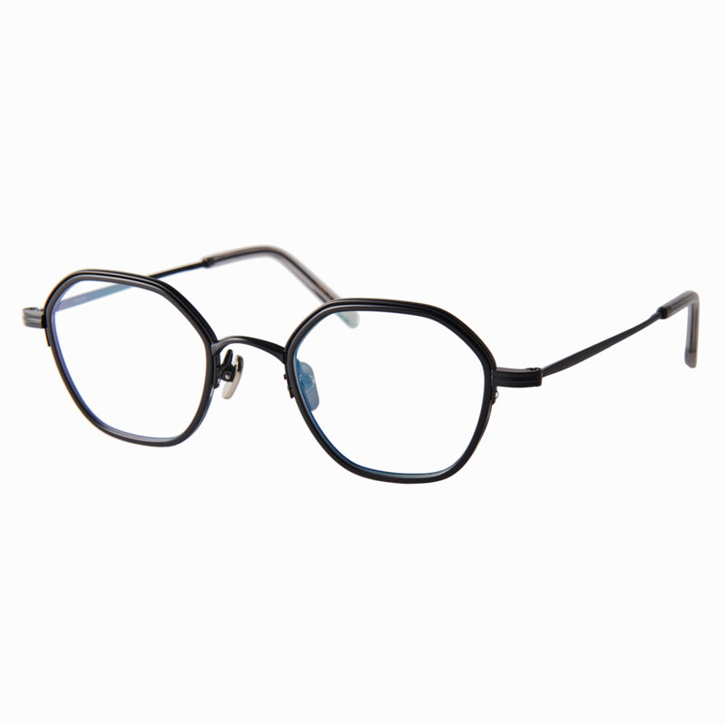 antonin　black　clear lens