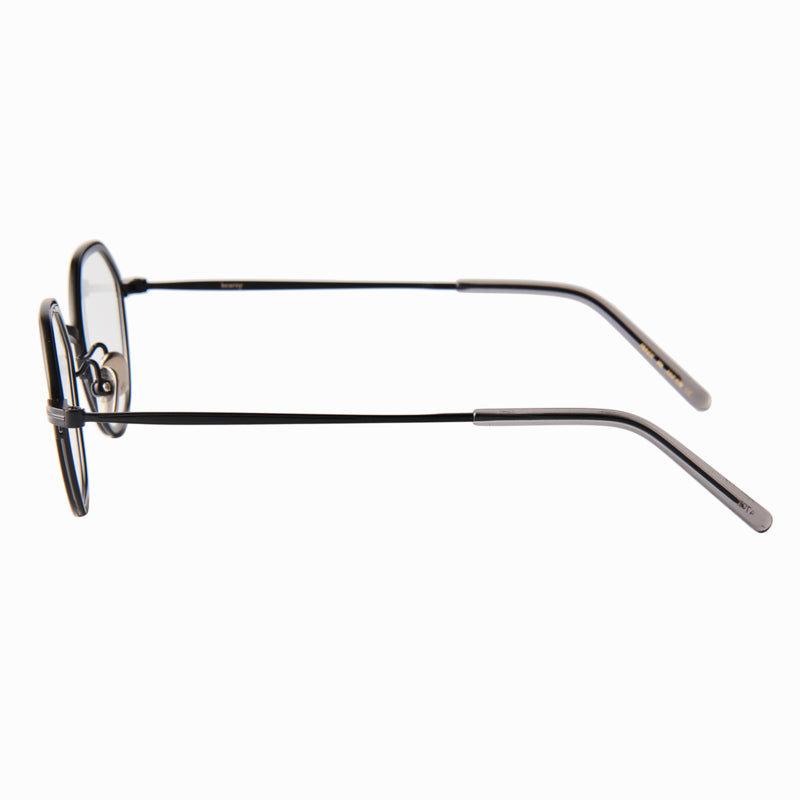 antonin　black　clear lens