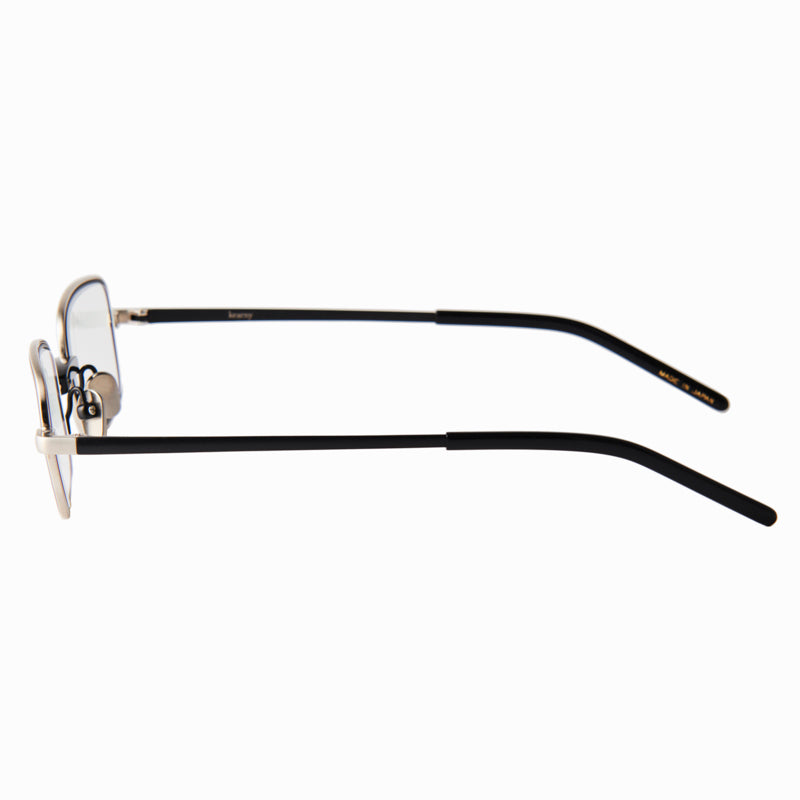 bill　black/silver　clear lens