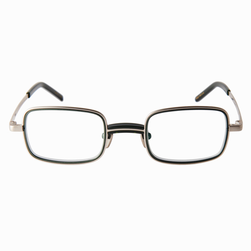 bill　green/silver　clear lens