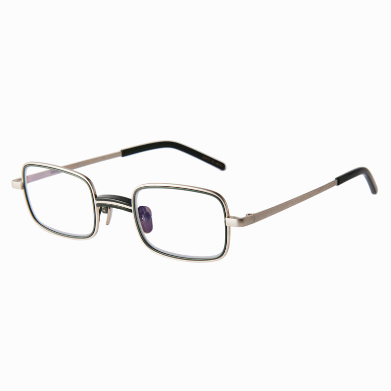 bill　green/silver　clear lens