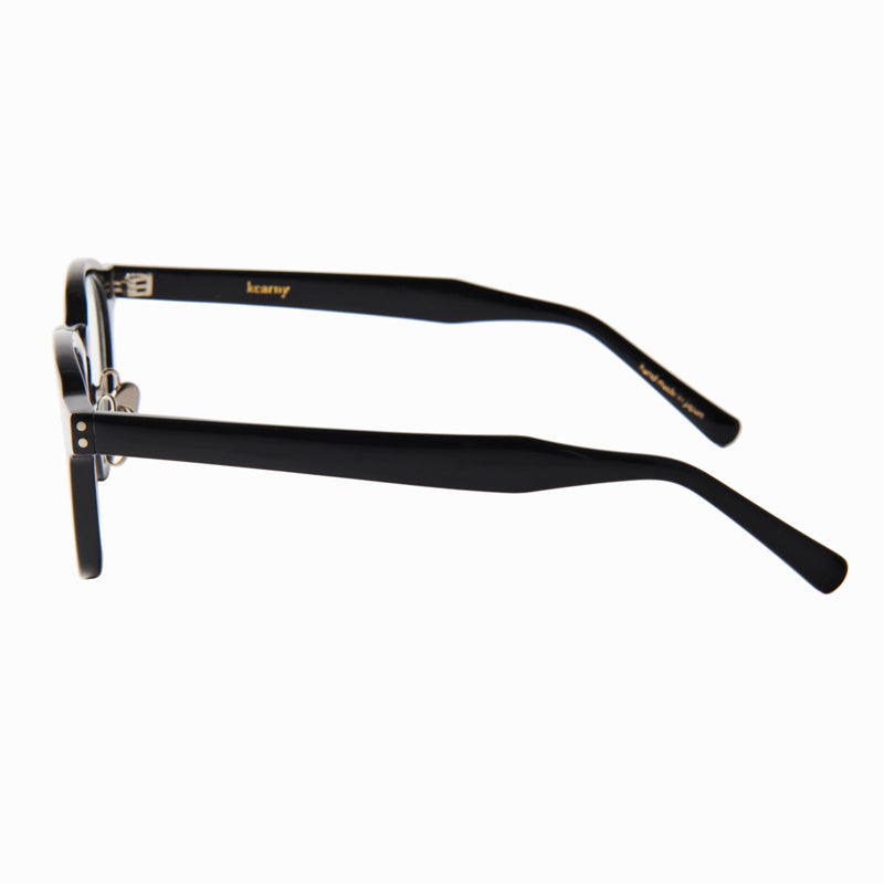 dearie　black　clear lens