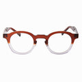 dearie　brown/clear　clear lens