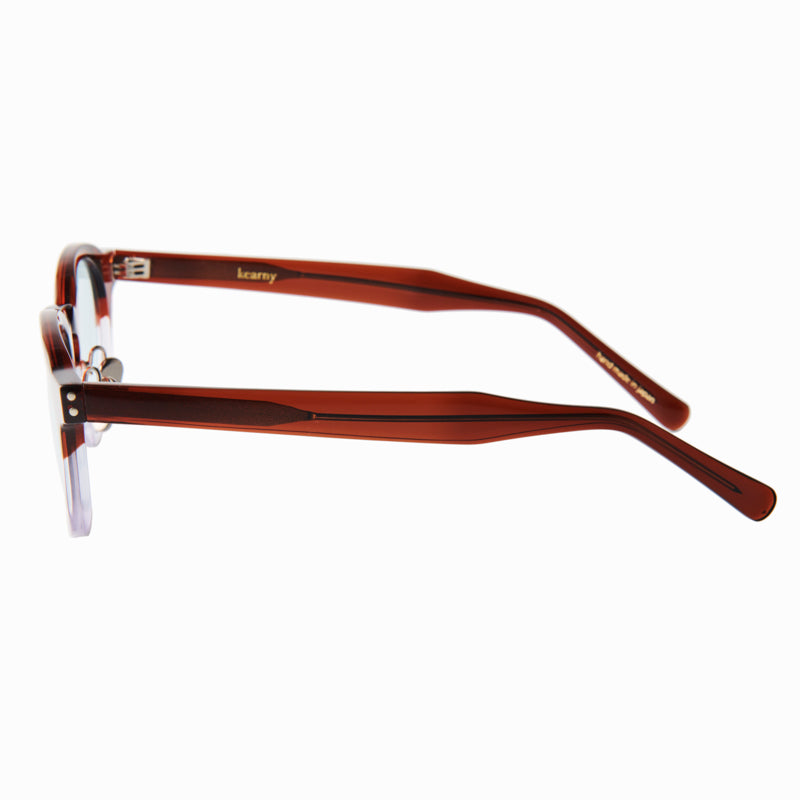 dearie　brown/clear　blue green lens