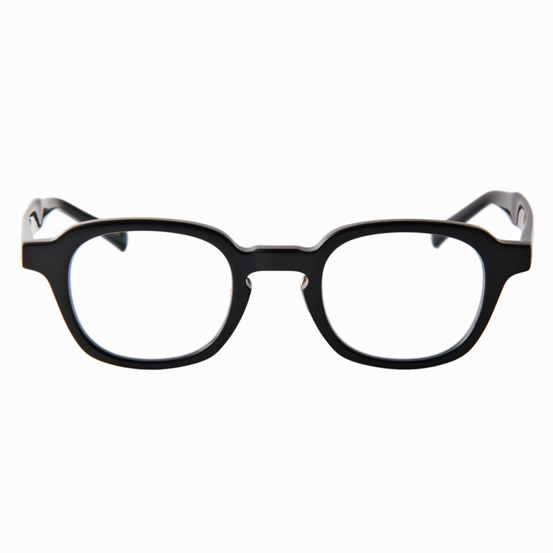 desmond　black　clear lens
