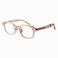 desmond　light brown　clear lens