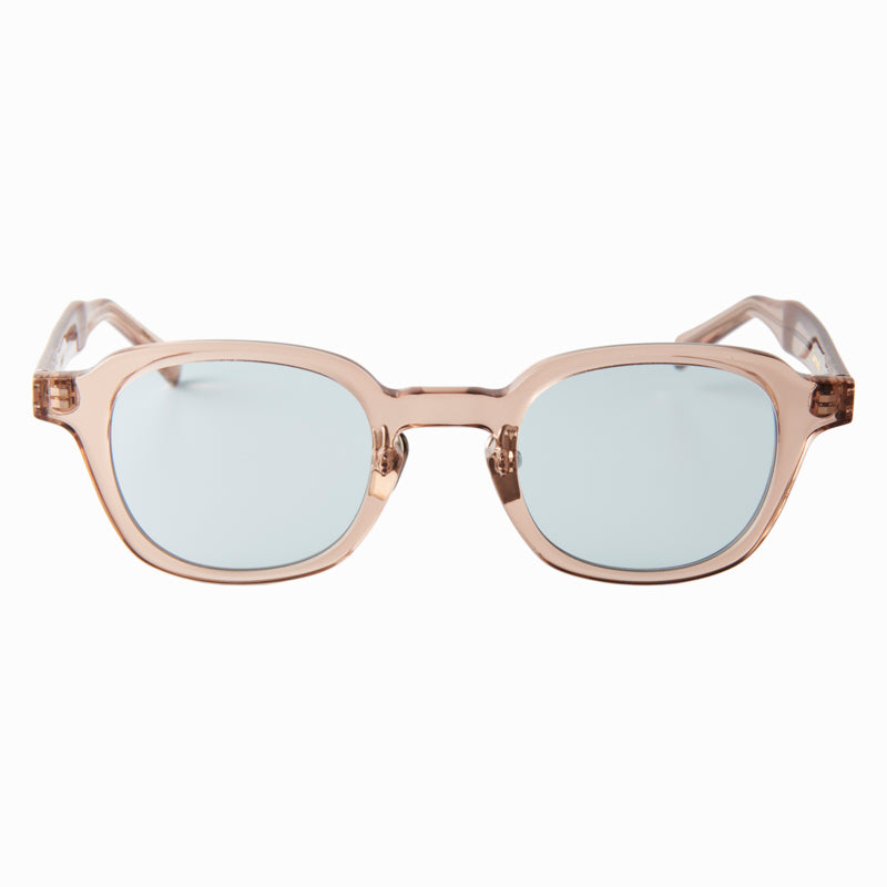 desmond　light brown　blue green lens