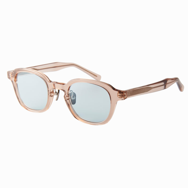 desmond　light brown　blue green lens