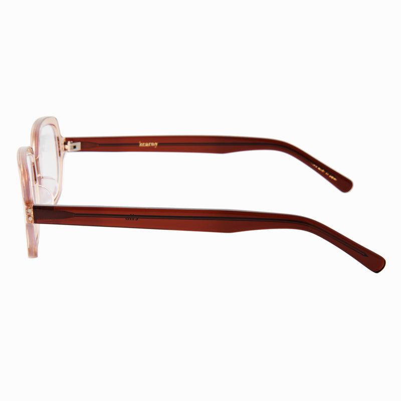 ella　light brown/brown　clear lens