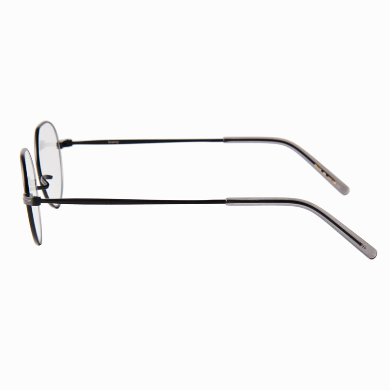 hans　black　clear lens