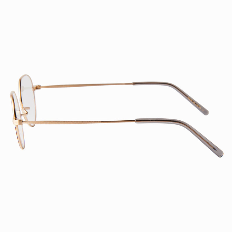 hans　front brown/gold　clear lens